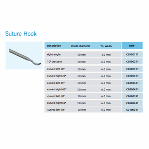 Instrumentos Artroscópicos para Hombro, Lazo de Sutura, Pasador de Sutura para Artroscopia, Gancho de Sutura Ortopédico para Artroscopia - Product Image 6