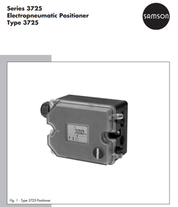 ตัวกำหนดตำแหน่งวาล์ว Samson 3730-30040000400000000 รุ่น 3721 - Product Image 1