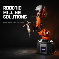 Robot de fraisage KUKA KR210, prix d'usine, machine CNC 7 axes, directement du fabricant
