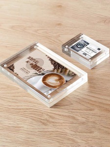 Cadre <span class=keywords><strong>Photo</strong></span> Magnétique Acrylique Rectangulaire Transparent <span class=keywords><strong>Verre</strong></span> Acrylique 4*6 Fer Petite Taille Cadre <span class=keywords><strong>Photo</strong></span> Lucite - Product Image 4