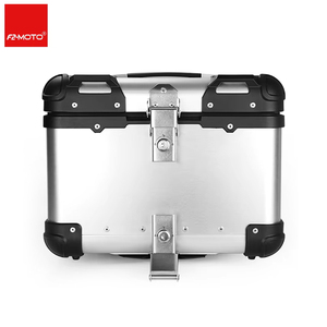 Boîtier supérieur en Aluminium <span class=keywords><strong>pour</strong></span> moto, boîte de qualité supérieure, accessoires de motocyclette, boîtes arrière en alliage d'aluminium, vente en gros - Product Image 2