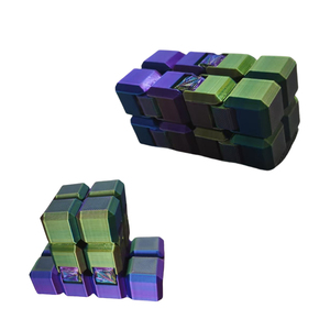 Mini cube anti-stress à 16 segments pour enfants de 4 ans et plus, cadeaux d'anniversaire en gros, remplisseurs de sacs cadeaux pour fêtes et voyages - Product Image 1