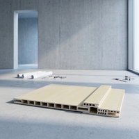 Cadre de porte en composite bois-plastique (WPC) décoratif, moderne, résistant à l'eau, fabrication professionnelle chinoise, vente chaude 2026