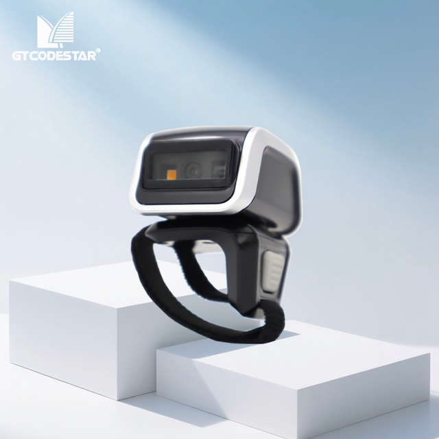 GTCODESTAR GT-S102 Wireless Wearable Finger Qr Code Scanner Warehouse Portable Ring Barcode Reader 2D Barcode Scanner