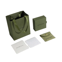 Sacs en papier kraft personnalisés avec logo imprimé, faits à la main, pour emballages cadeaux de bijoux de luxe, avec poignées en ruban, texture spéciale pour bagues et colliers