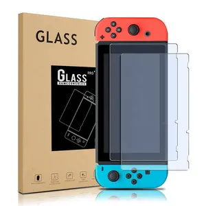 2 包任天堂 switch 控制台 lite 钢化玻璃日本朝日玩家屏幕保护零售包装