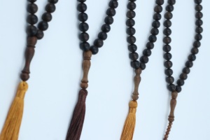 Cuentas de Oración con Aroma Natural a Hierba Limón, para Meditación, con Borla - Product Image 2