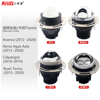 Harga Pabrik Lampu Kabut LED Lensa Laser Headlight Tahan Air Cocok untuk Toyota AVANZA Xenia Agya Ayla Calyasigra Rush Terios2012