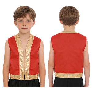 Costume de danse pour enfants de 6 à 16 ans, filles et garçons, pour la pratique, les jeux, le cosplay de personnages, veste ample, spectacle sur scène, carnavals, vêtements de danse - Product Image 2