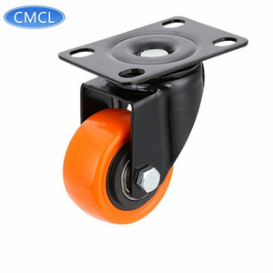 CMCL Roda Caster <span class=keywords><strong>2</strong></span> Polegada Universal Poliuretano Roda Giratória Castor para Gabinete Industrial Roda Caster - Product Image 1