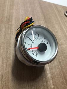 52 मिमी 2 इंच बिजली की ऑटो मीटर सुई चेतावनी, समुद्री भारी ट्रक बस कार जनरेटर के लिए 10 बार - Product Image 3