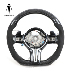 Volante in Fibra di Carbonio per <span class=keywords><strong>BMW</strong></span> <span class=keywords><strong>Serie</strong></span> E90 F30 F10 X5M X6M M3 M5, Personalizzazione LED, Sportivo, in PU Durevole - Product Image 1