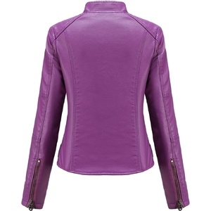 Chaquetas de Cuero Genuino para Mujer a Precio Económico, Nueva Colección de Moda, Chaqueta de Cuero Personalizada al por Mayor - Product Image 4