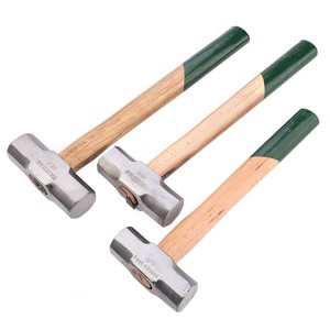 Marteau octogonal Tuosen avec manche en bois, outil de maçonnerie, 4lb, 6lb, 8lb - Product Image 3