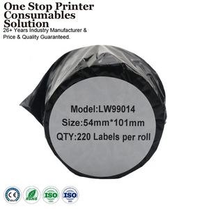 INK-POWER LW 99010 99012 99014 99015 Black on White Thermal Paper <strong>Label</strong> Roll Compatible for <strong>Dymo</strong> LabelWriters 450 Printer - Product Image 3
