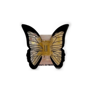 Fermaglio per capelli a forma di farfalla da 7 cm, accessorio per donna - Product Image 2