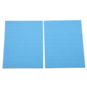 Wood Pulp Dishcloth Rectangle Yellow Oil Resistant Kitchen Cleaning Towel For Pots And <b>Pans</b> - Product Image 4