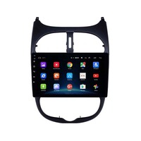 Head Unit Stereo Mobil Android 2 Din 2+32G untuk Peugeot 206 tahun 2000-2016 dengan BT AUX WIFI Carplay