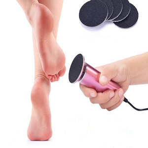 Lime électrique rechargeable pour les pieds, éliminateur de peaux mortes et de callosités, outil de pédicure pour le soin des pieds - Product Image 1