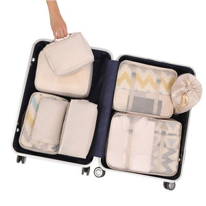 Accessoires de <span class=keywords><strong>voyage</strong></span> 8 ensembles organisateurs d'emballage de bagages ensemble de valise cubes d'emballage de compression <span class=keywords><strong>2023</strong></span> pour le <span class=keywords><strong>voyage</strong></span> - Product Image 3