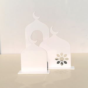 Nuove Decorazioni da Tavolo in Acrilico Ramadan Kareem 2025, 3 Set di Ornamenti Luna e <span class=keywords><strong>Stella</strong></span> per Feste Islamiche Eid Mubarak - Product Image 5
