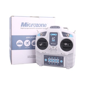 Transmisor Rc Microzone Mc6c de 6 Canales para Avión, Coche, Barco, Uso en Interiores y Exteriores - Product Image 1