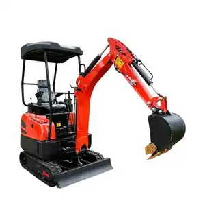 Construction Machinery 0.8t 1.3t 1.4t 1.5t Mini Excavator 1.4 Ton Small Digger Mini Front Mechanical Operation Excavator