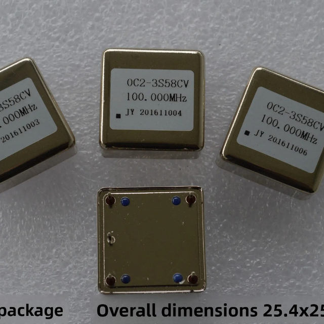 80m 100m 120m 122.88m 125mocxo 25*25*12 low noise crystal oscillator