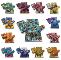 Multi color personalizado Java Impresión de cera de alta calidad 6 yardas Ankara Holland algodón africano poliéster Indonesia batik tela
