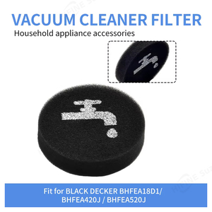 Filtre de rechange <span class=keywords><strong>pour</strong></span> aspirateur à batterie <span class=keywords><strong>et</strong></span> cartouche manuelle, compatible avec les aspirateurs <span class=keywords><strong>BLACK</strong></span> DECKERS BHFEA18D1/BHFEA420J/BHFEA520J - Product Image 4