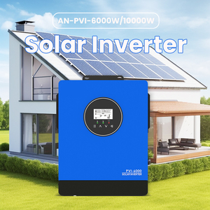 Pakistan 6KVA 10KVA parallèle hors réseau onduleur onde sinusoïdale pure Comatiable à Manins tension pleine charge travail avec solaire uniquement - Product Image 3