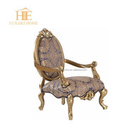 Chaises de salon en bois haut de gamme, meubles, chaises d'appoint de luxe, style antique