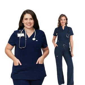 Customized Large Size Hospital <strong>Uniforms</strong> Plus Size Nurse's <strong>Uniforms</strong> Doctor's Clothes Obese Nurse Costume Surgical Gowns Fat Lady - Product Image 1