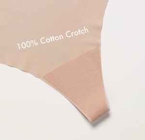 Ropa interior de Tanga de Mujer sin rastro para la máxima comodidad Bragas sexy Cierre de hebilla de metal lateral Fácil de desvestir - Product Image 3