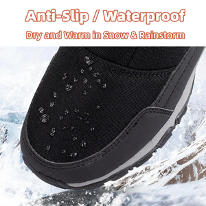 Thấp moq kích thước lớn phạm vi mid-cắt không thấm nước chống trượt len đế lót tuyết khởi động - Product Image 3