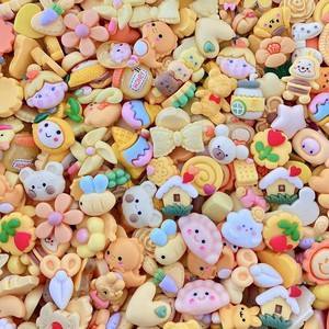 Charm in Resina Cristallina, Simpatici Cabochon a Forma di Animali e Cibo, Decorazioni per Slime Fai-da-Te, Custodie per Telefono, Arte e Abbellimenti - Product Image 5