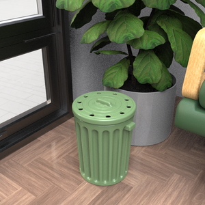 Seau de <span class=keywords><strong>compostage</strong></span> en céramique écologique décoratif pour la cuisine, avec un design classique, pour les déchets alimentaires, utilisation en intérieur - Product Image 5