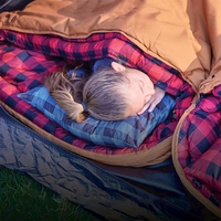 SUREWALHOME Oreiller de camping sportif, oreiller de voyage portable pour le backpacking avec taie d'oreiller lavable