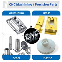 Pièces de machines d'usinage CNC sur mesure en cuivre, alliage d'aluminium, acier inoxydable, plastiques - Service d'usinage CNC, tournage et fraisage