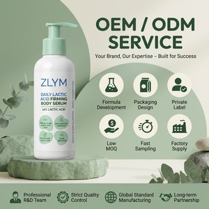 Sérum Éclaircissant Corps 12% Acide Lactique AHA Niacinamide Raffermissant Unifiant le Teint Lissant pour Peaux Ternes <span class=keywords><strong>et</strong></span> Rugueuses - Product Image 2