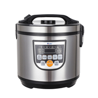 Cuiseur à riz électrique multifonction intelligent en acier inoxydable en gros avec tasse à mesurer - Prix d'usine de haute qualité, capacité de 5,1 à 6 L