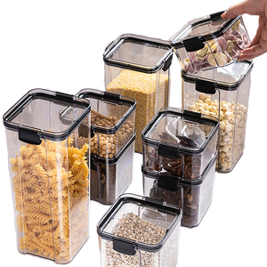 Wholesale BPA-Free Airtight Food <b>Storage</b> Containers Stackable <b>Kitchen</b> Pantry Organizers - Product Image 4