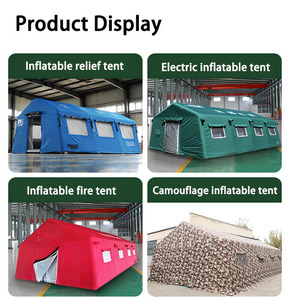 Tente gonflable d'extérieur en toile bon marché tente de <span class=keywords><strong>camping</strong></span> de terrain tente ouverte étanche à la vitesse du vent <span class=keywords><strong>recrutement</strong></span> d'agents de commerce extérieur - Product Image 5