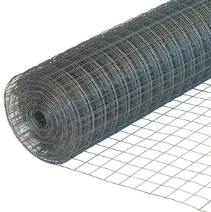 Leadwalking 3 Feet And 100 Feet Galvanized Framed Welded Wire Mesh For Animal Cage/Fence Panel