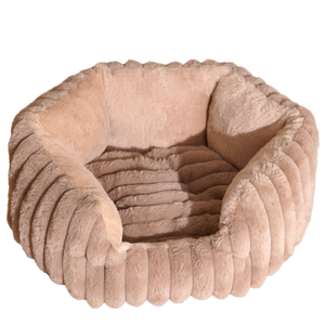 Hochwertiges Kaninchen fell Rutsch feste, verdickte Haustier matte Umwelt freundliches Vier-Jahreszeiten-Tiefschlaf-Hunde bett Massives quadratisches Katzen bett - Product Image 2