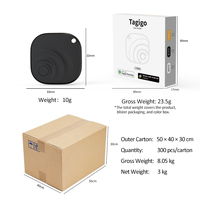 Localizador de Llaves Inteligente Inalámbrico de Doble Sistema para Apple Find My y Google Find My