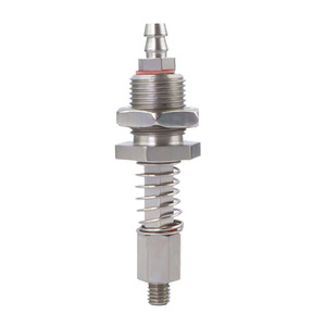 Lingyang Mini Clamp Buffer Bar 6 Mm 1/4 Inch Stainless Steel Hose Barb Nbr Seal Air <b>Pneumatic</b> <b>Tool</b> Accessory - Product Image 1