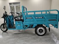 Tricycle électrique agricole chinois à benne ouverte, capacité de charge de 400 kg, vitesse de 30-50 km/h, certifié CEE, moteur 60V 1000W, autonomie de 70-90 km, en vente