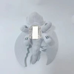 Muñeco de Peluche Decorativo para Coche, Colgante de Techo, Pequeño Dragón Volador, Accesorio para <span class=keywords><strong>Casco</strong></span> de Motocicleta - Product Image 2