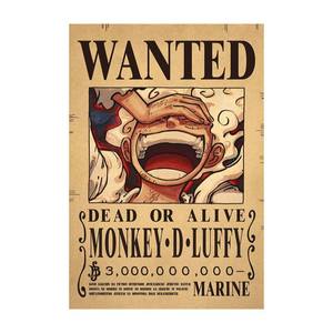 Offre Spéciale : 176 Styles <span class=keywords><strong>d</strong></span>'Affiches Wanted de Luffy – Série Wanted, Placard de Dessin Animé, <span class=keywords><strong>D</strong></span>écoration Murale Rétro en Papier Kraft, Affiche Anime - Product Image 6